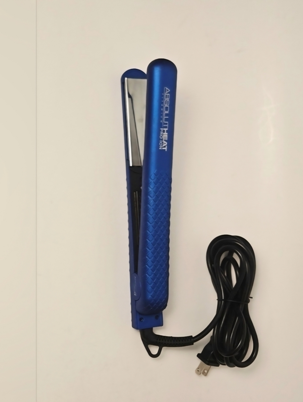 AbsoluteHeat Ceramic Flat Iron Blue Tourmaline Ionic Hair Straightener